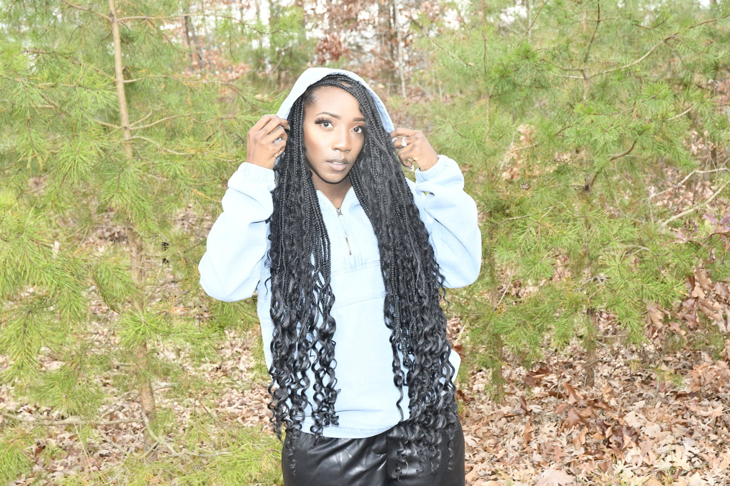Pull Over Denim Jacket