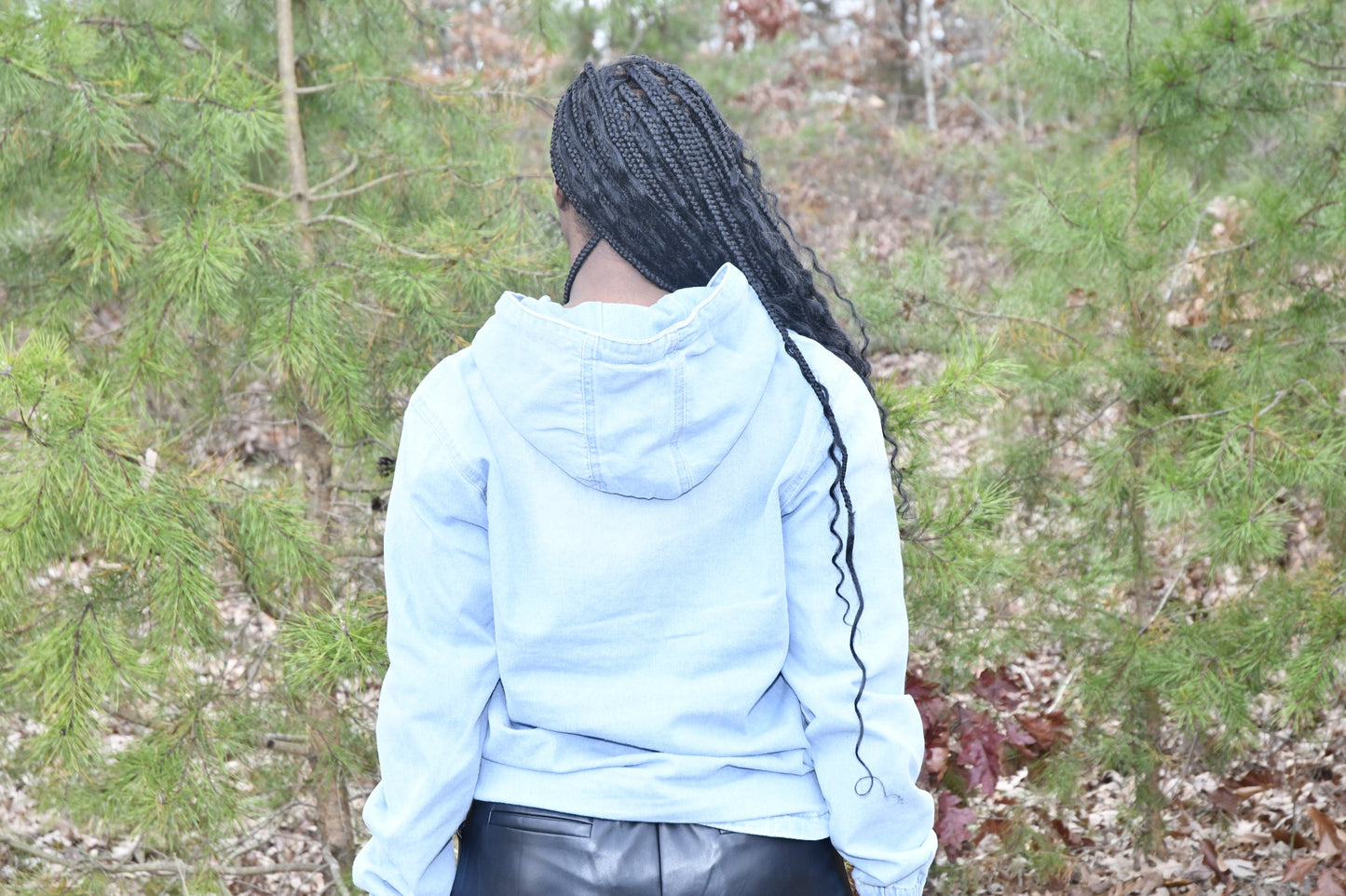 Pull Over Denim Jacket