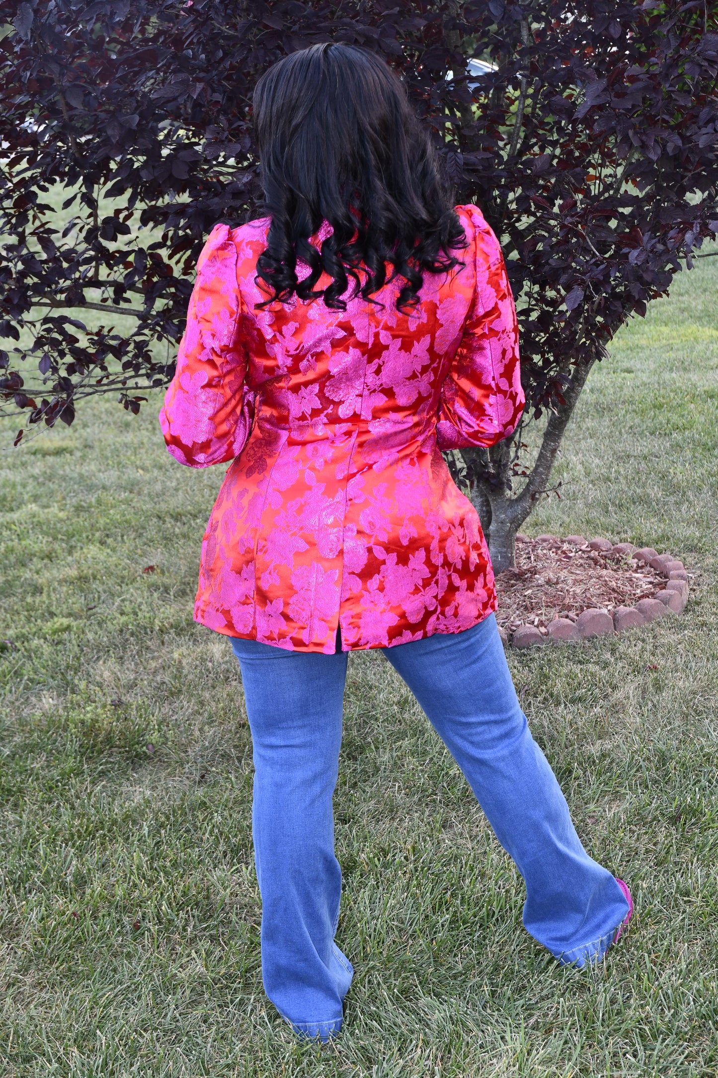 Blush & Bloom Blazer