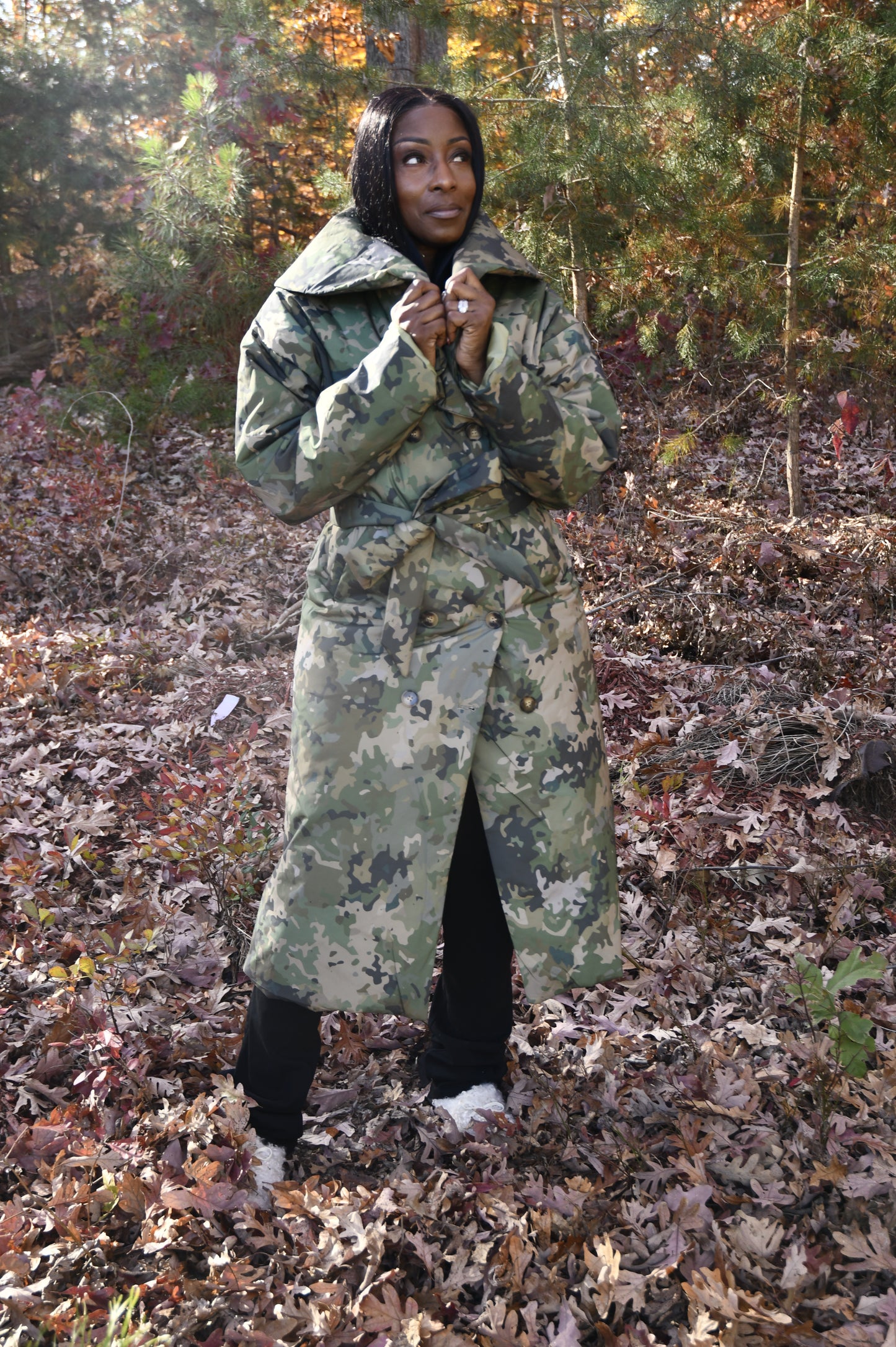 Stealth Luxe Puffer Coat