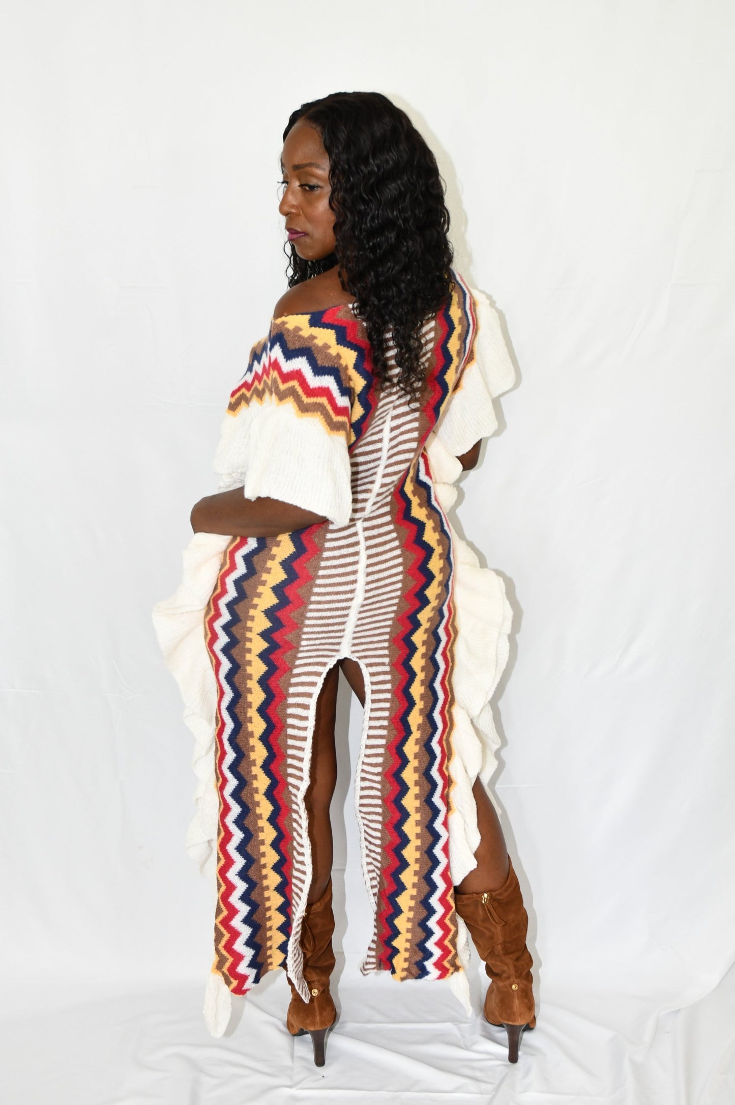 Slit Decision Dress