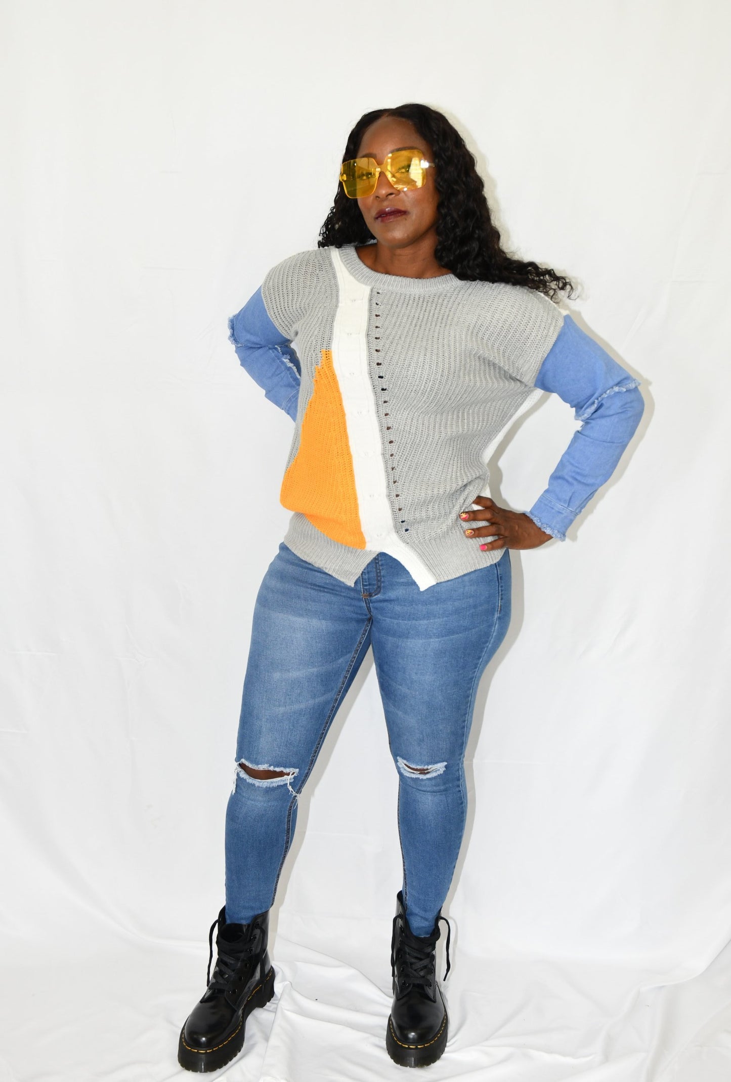 Knit Pullover Sweater