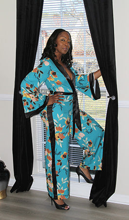A Night on The Town Floral Jumpsuit