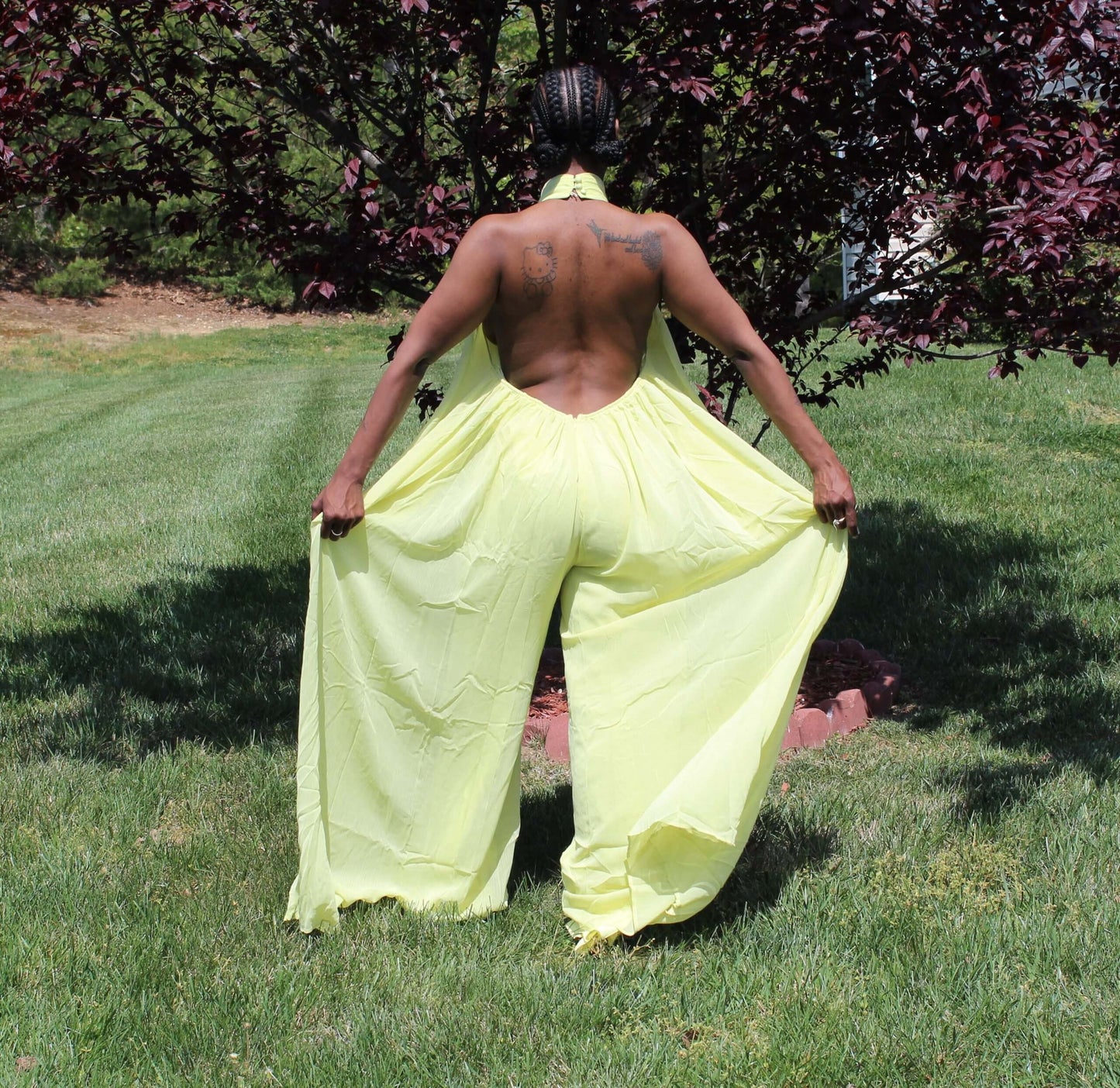 Backless Weekend Jumpsuit