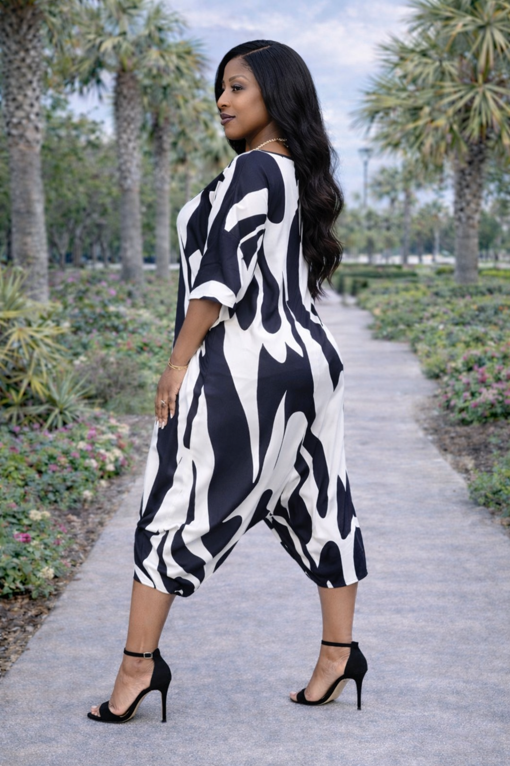 Black & White Jumpsuit