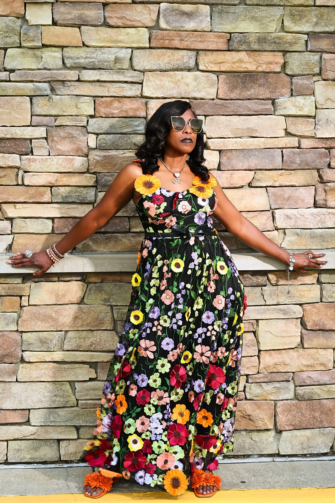 Bloom Goddess Maxi Dress