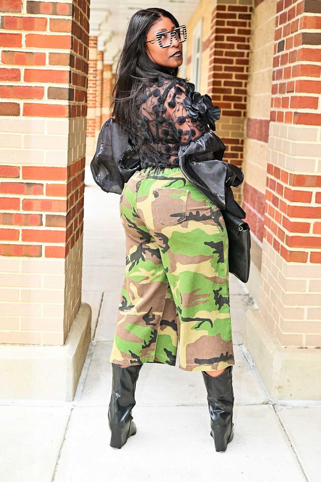 Femme Force Camo Gauchos
