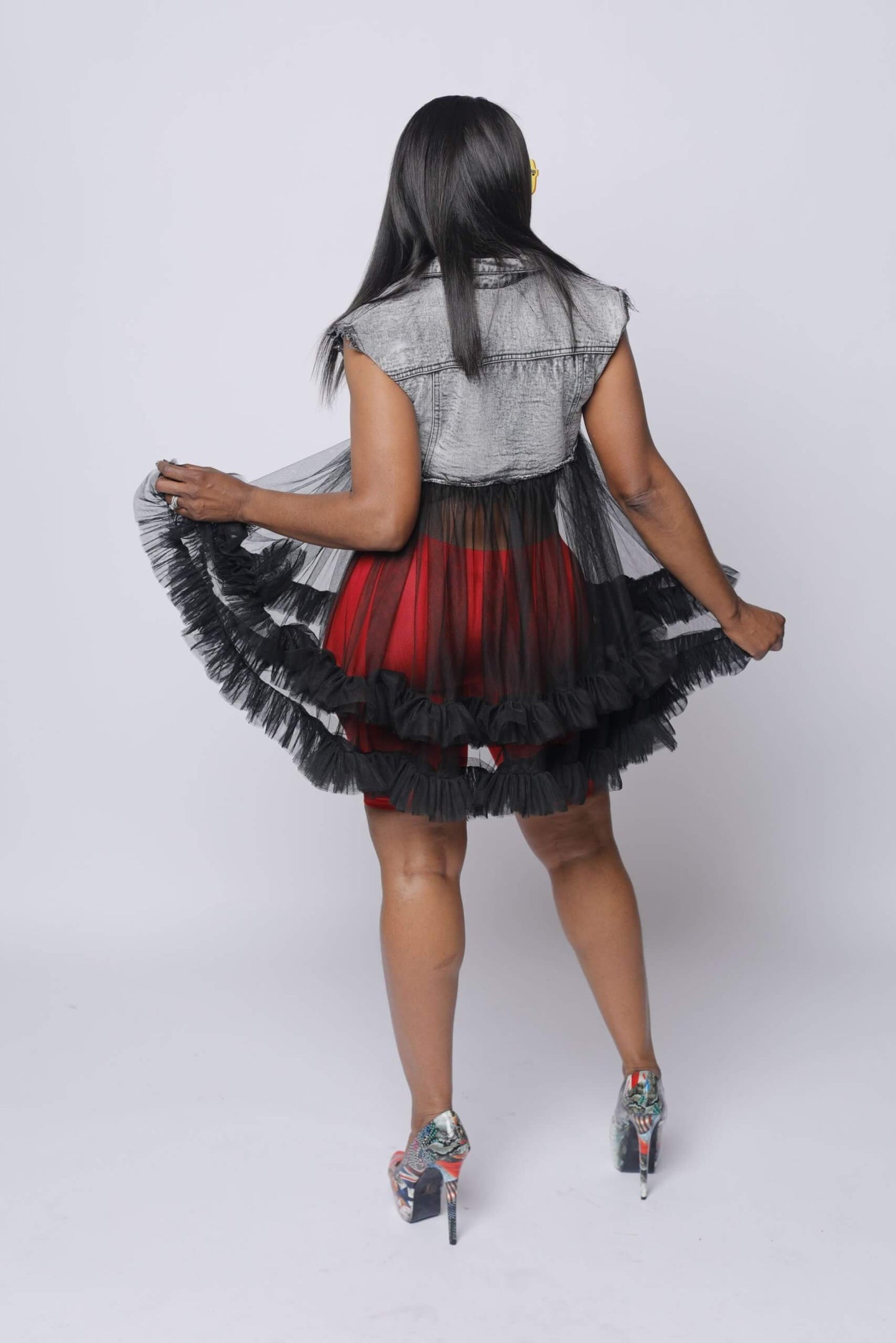 Sheer Finest Denim Vest