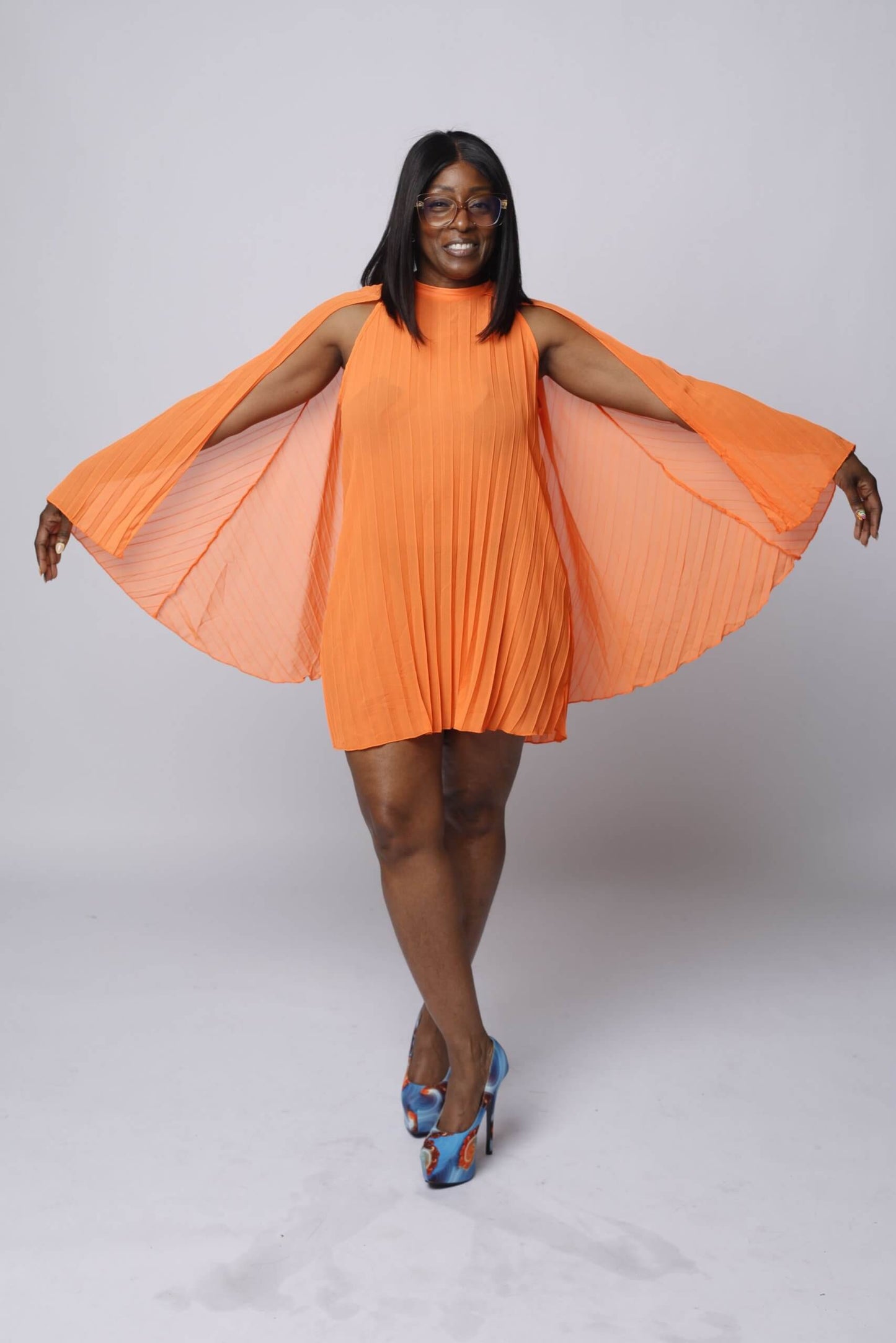 Sweet Thing Cape Dress