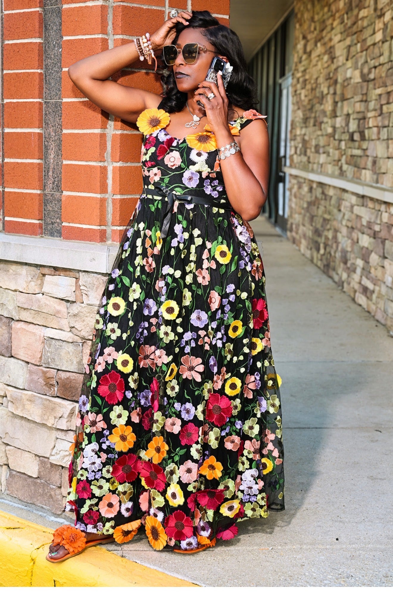 Bloom Goddess Maxi Dress
