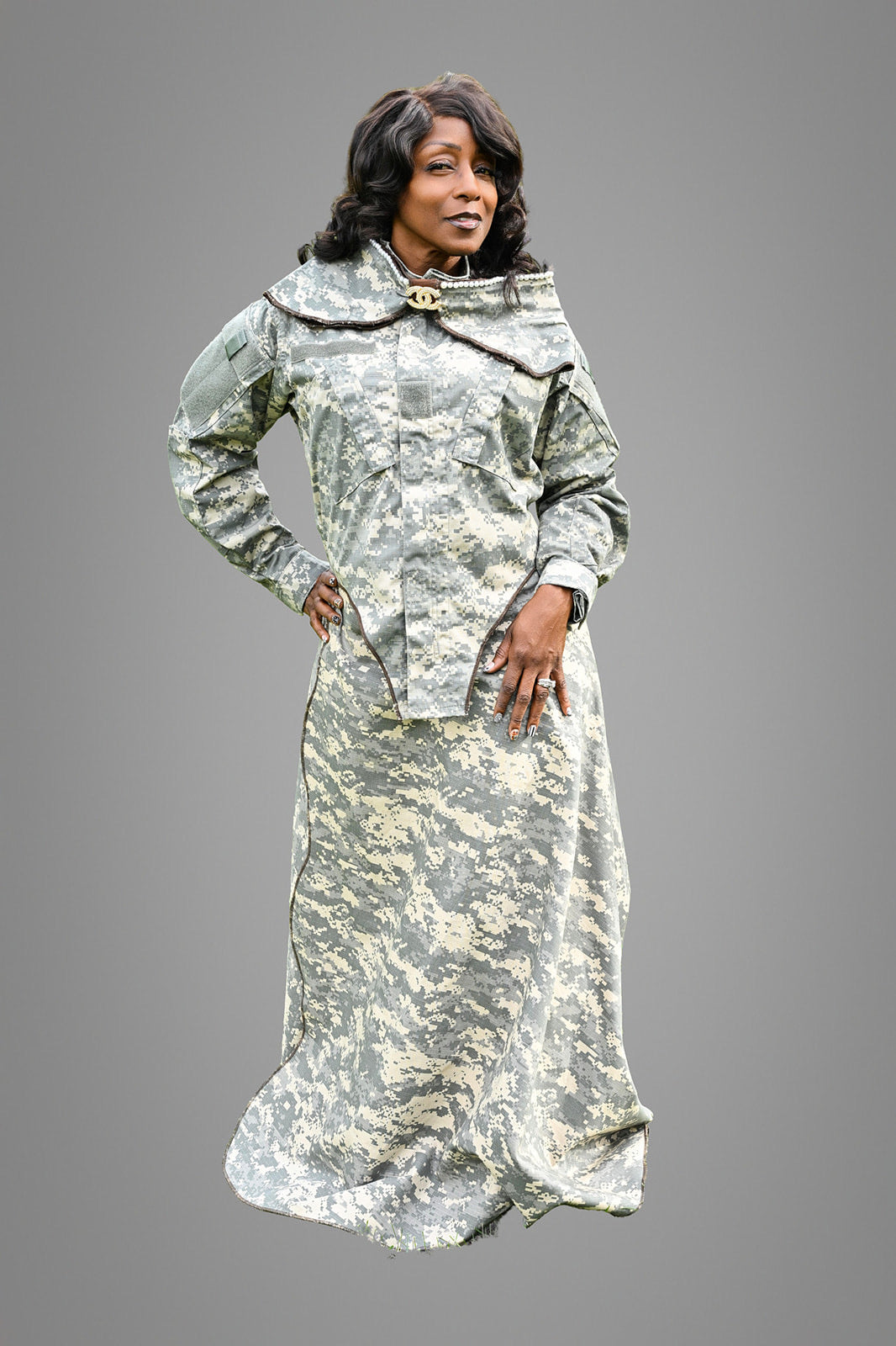 The Signature Sweep Wrap Skirt