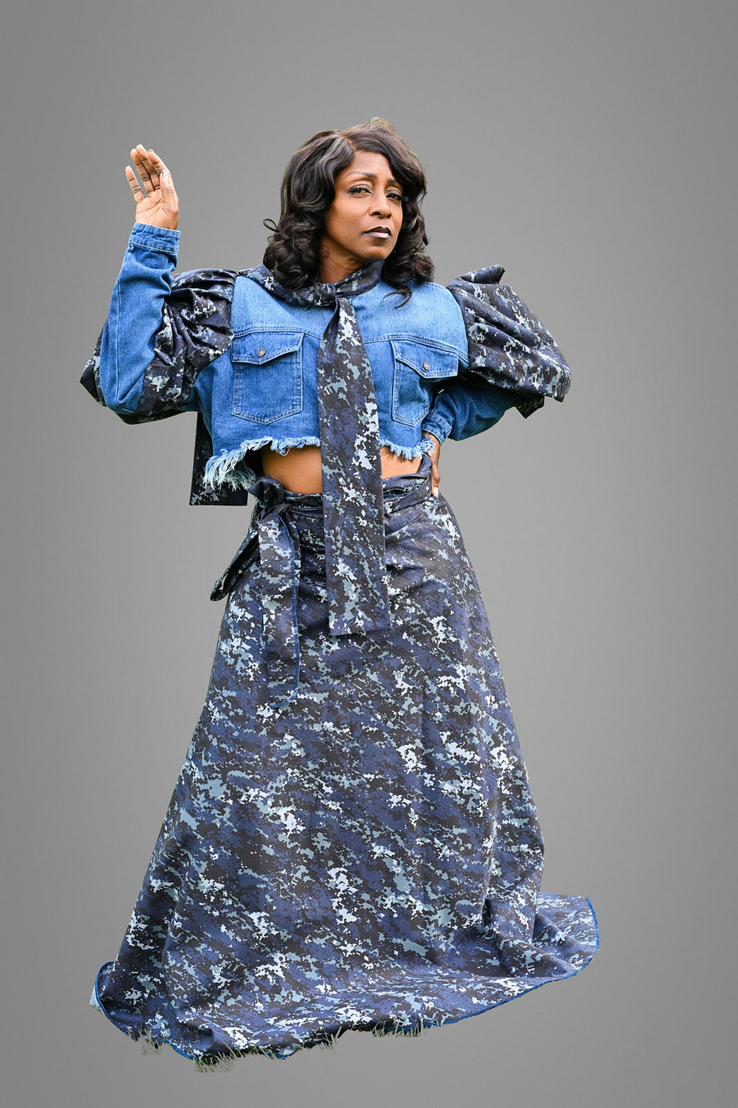The Signature Sweep Wrap Skirt