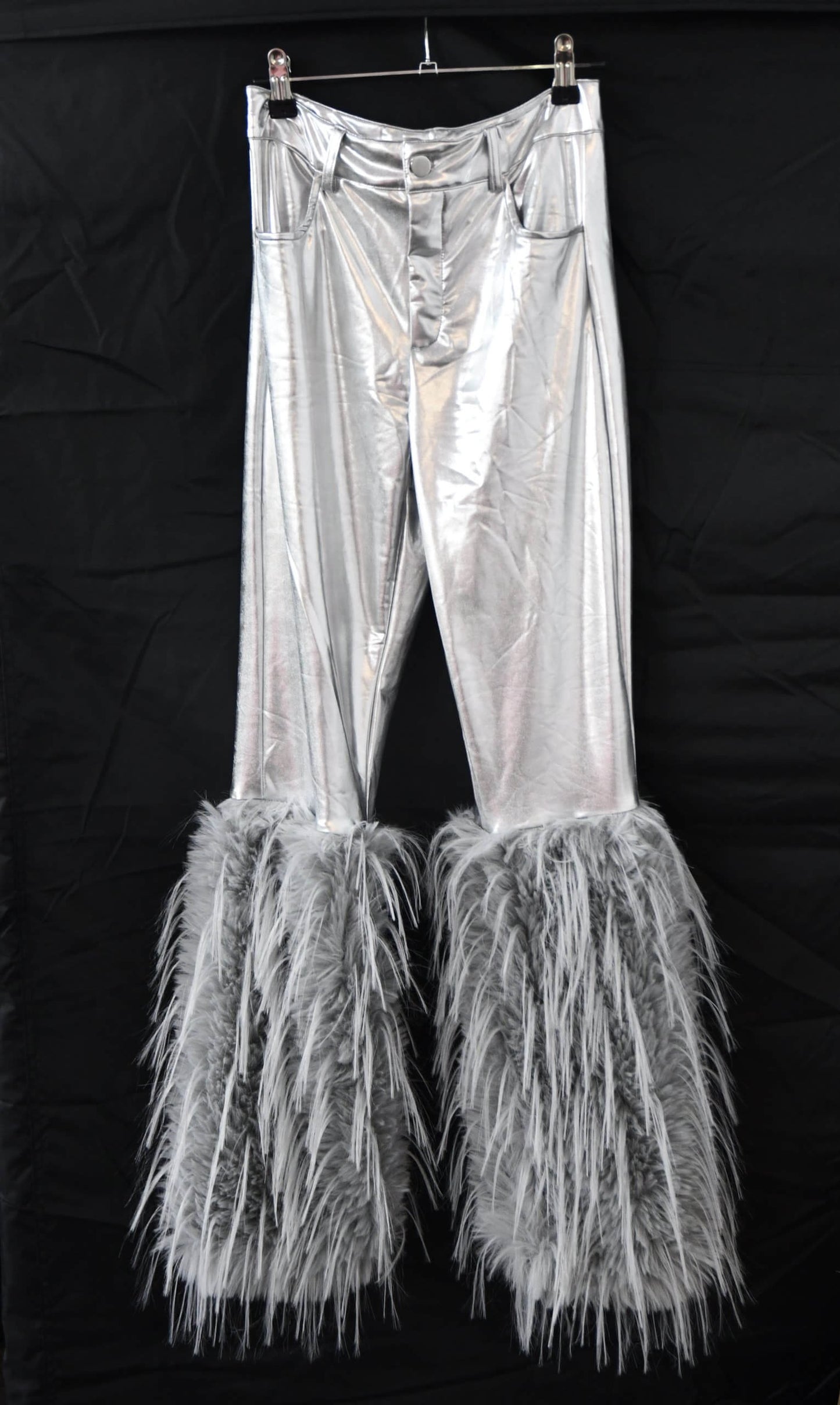 Fame Faux Fur Pants