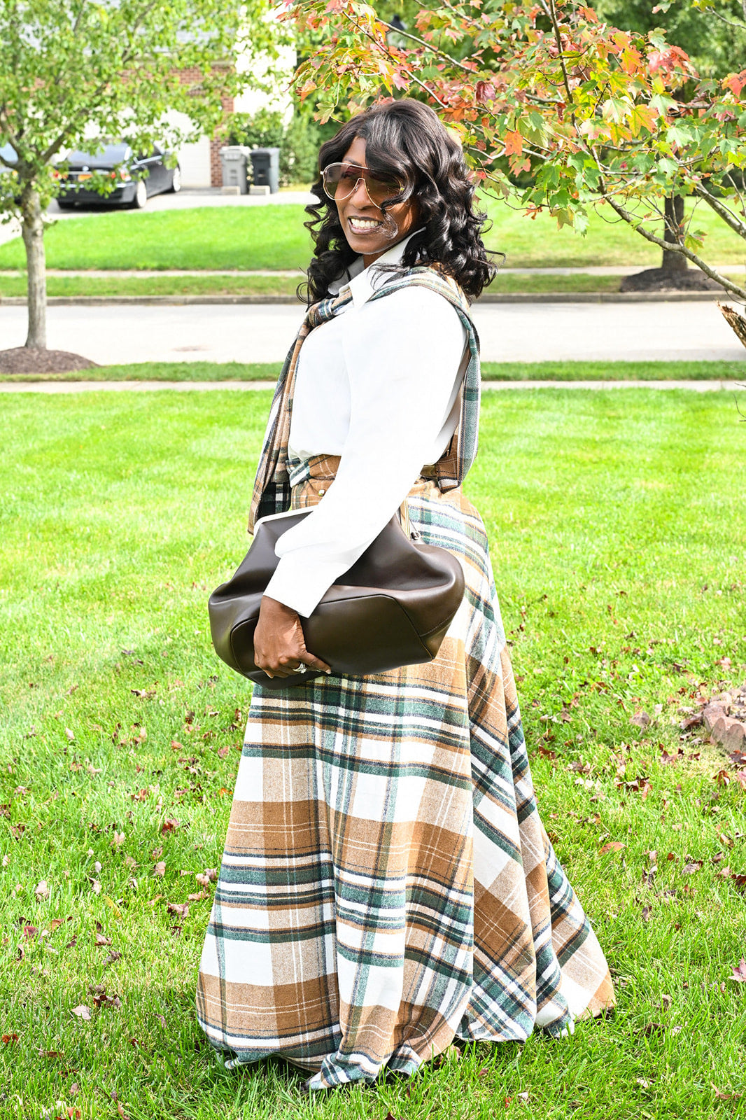 The Signature Sweep Wrap Skirt
