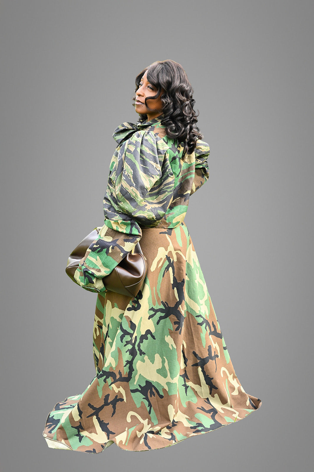 The Signature Sweep Wrap Skirt