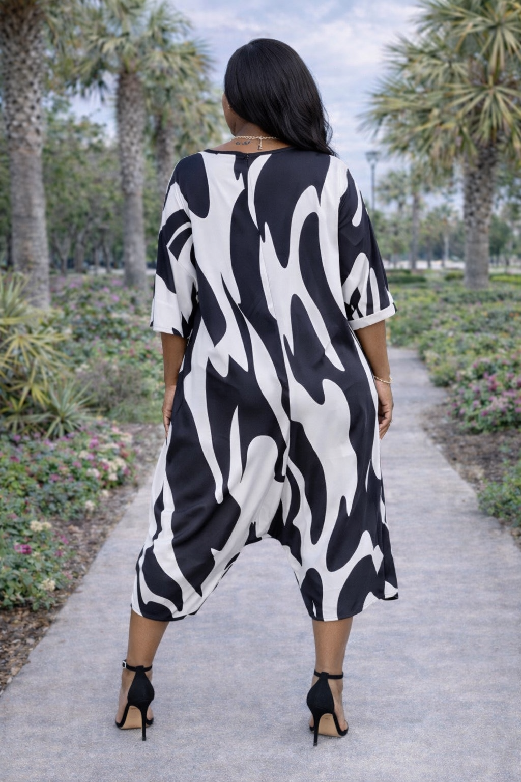 Black & White Jumpsuit