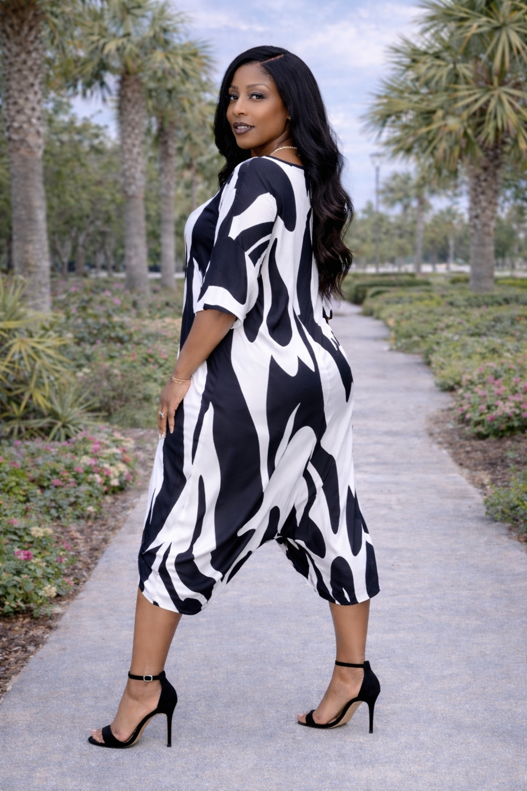 Black & White Jumpsuit