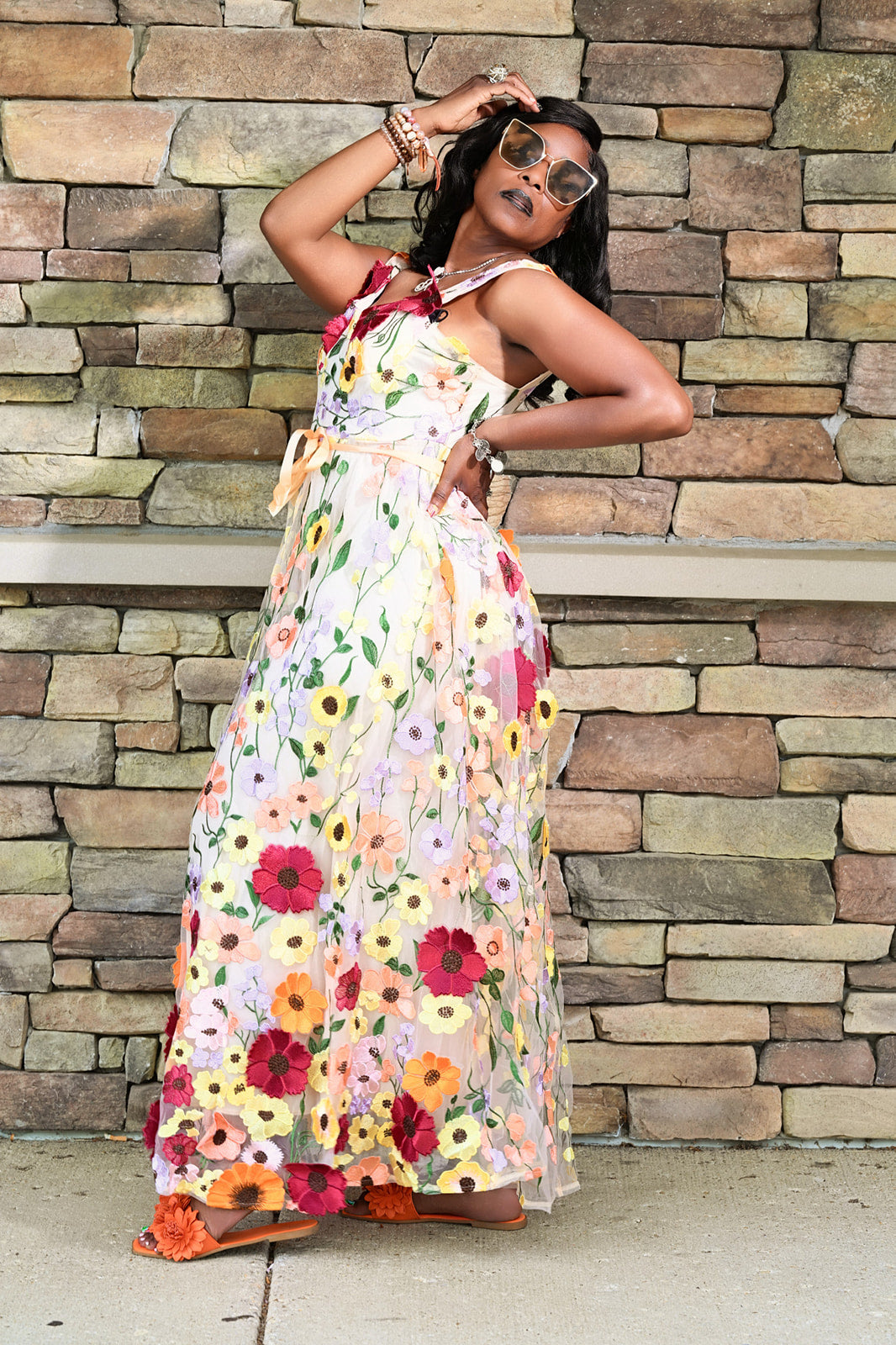 Bloom Goddess Maxi Dress
