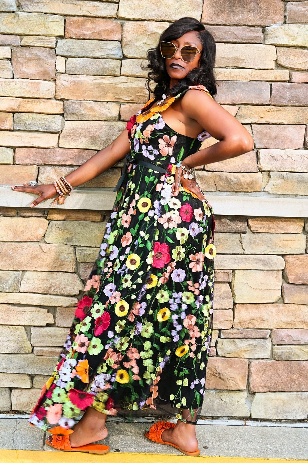 Bloom Goddess Maxi Dress