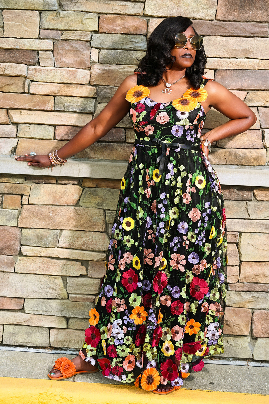 Bloom Goddess Maxi Dress