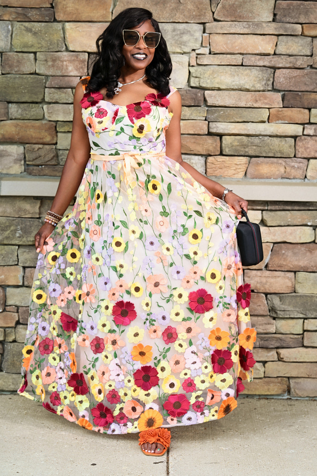 Bloom Goddess Maxi Dress