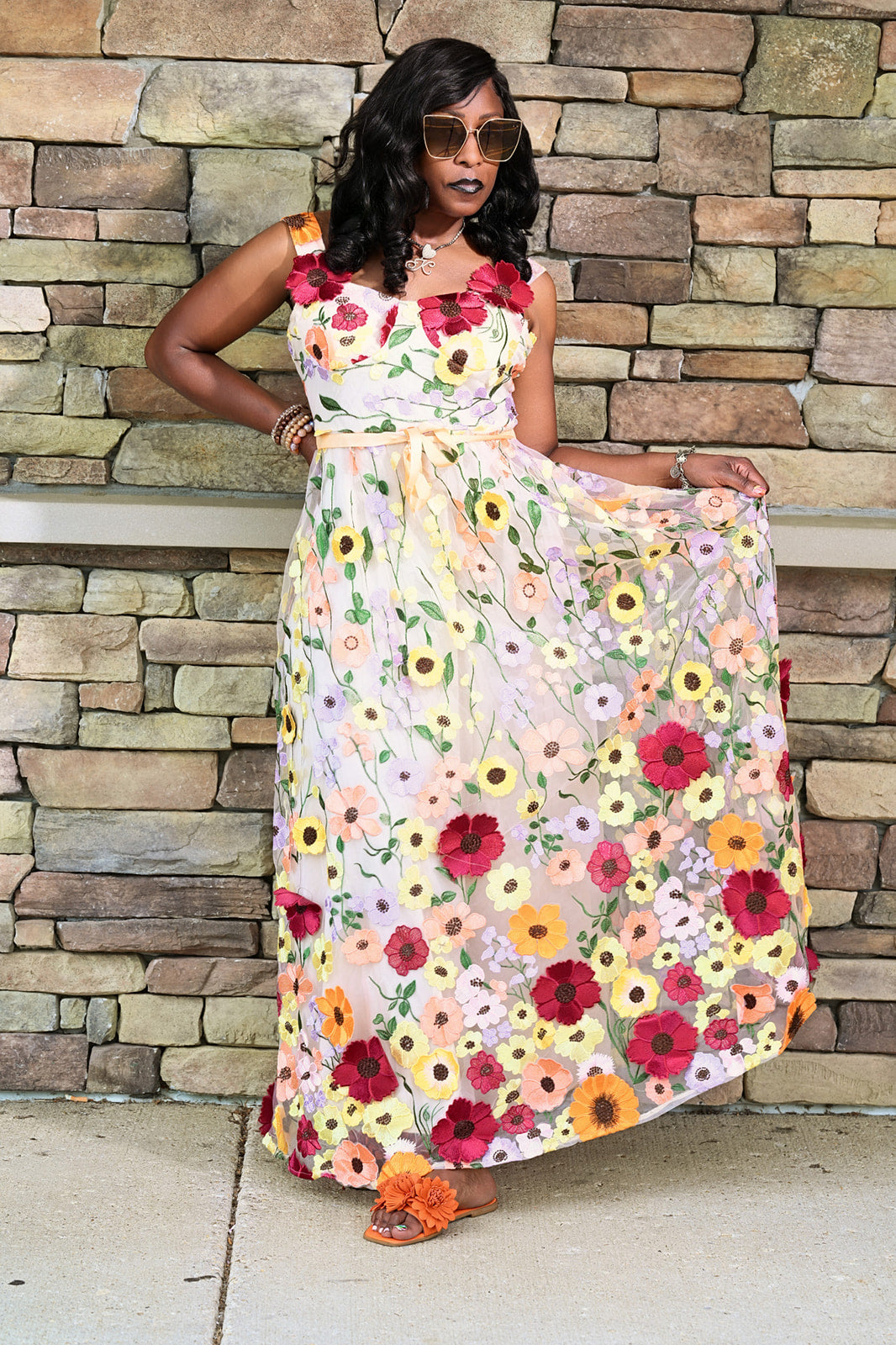 Bloom Goddess Maxi Dress