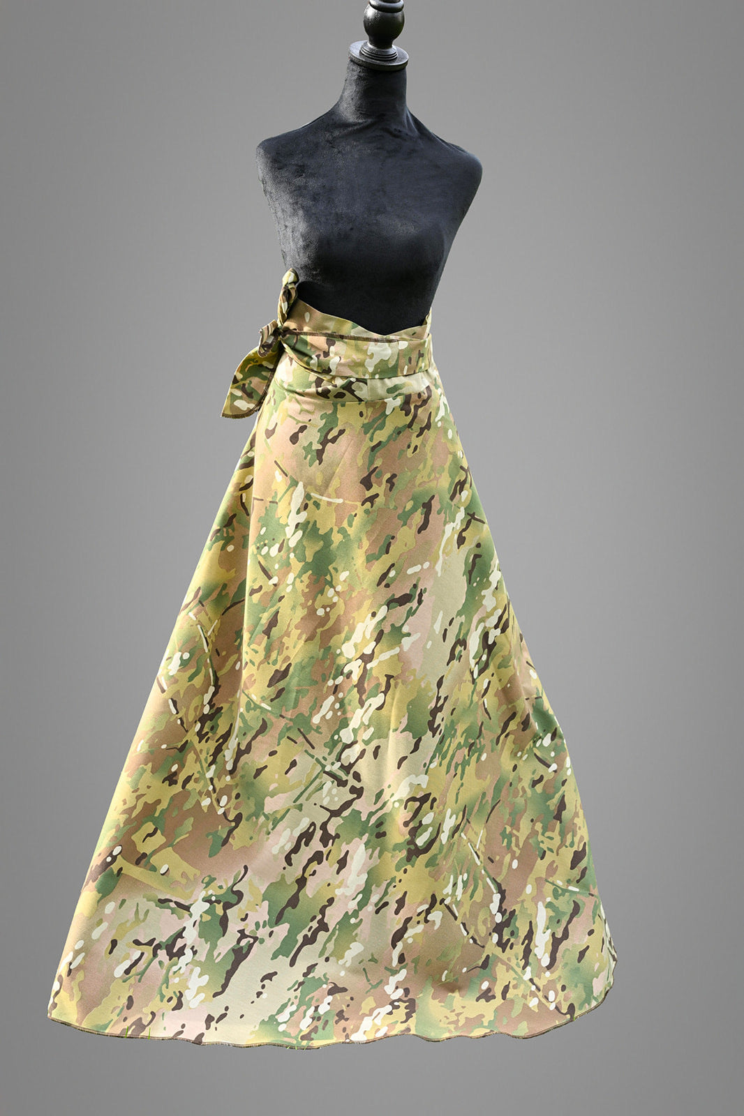 The Signature Sweep Wrap Skirt