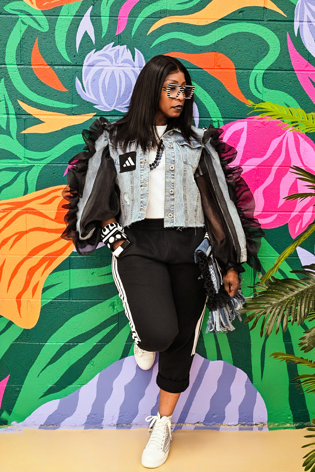 The Remix Ruffle Set™ – Upcycled Street Couture