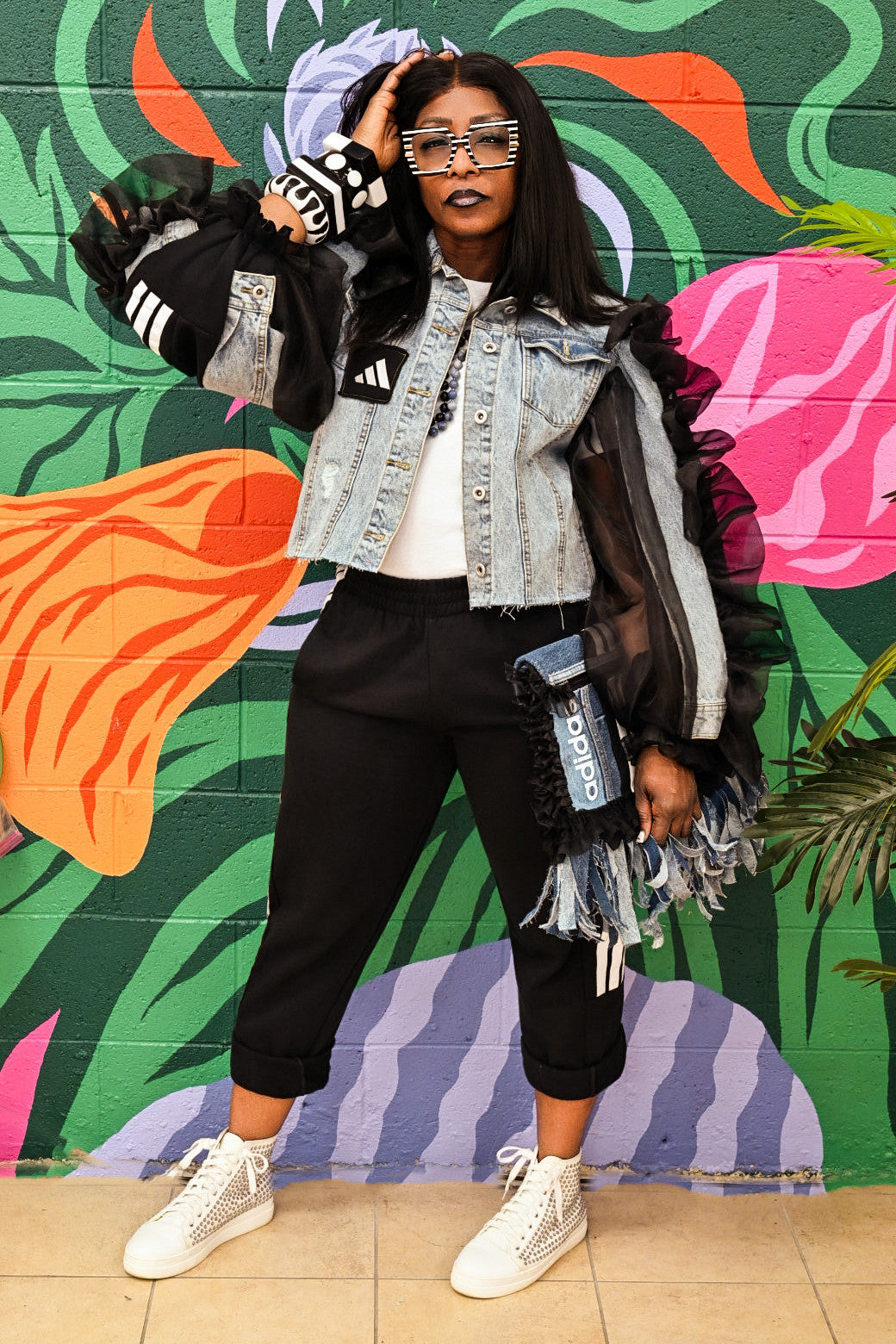 The Remix Ruffle Set™ – Upcycled Street Couture