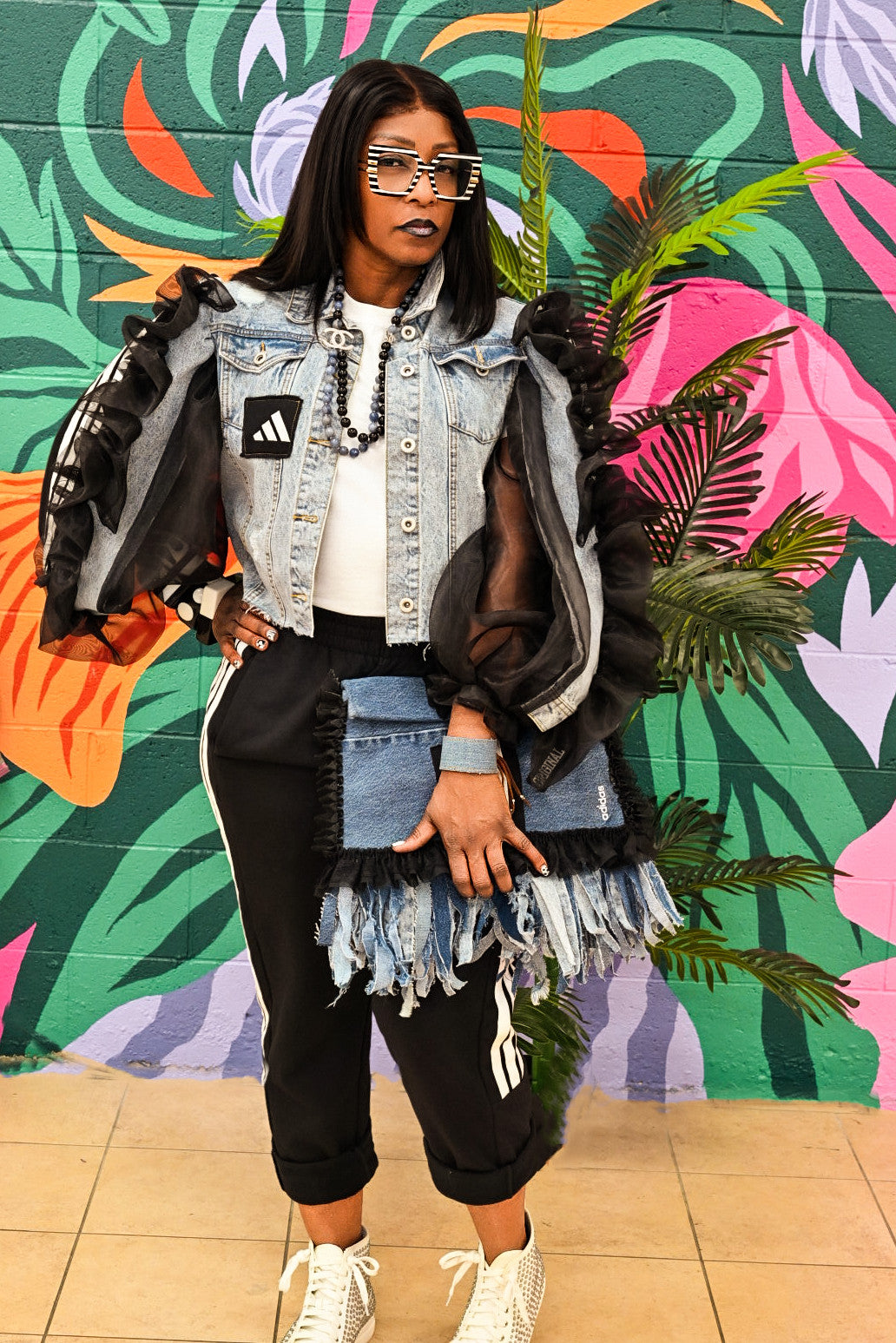 The Remix Ruffle Set™ – Upcycled Street Couture