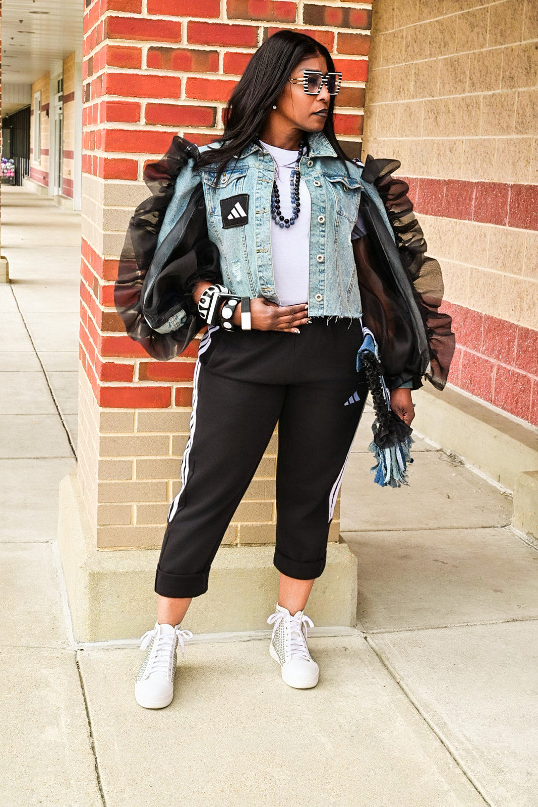 The Remix Ruffle Set™ – Upcycled Street Couture