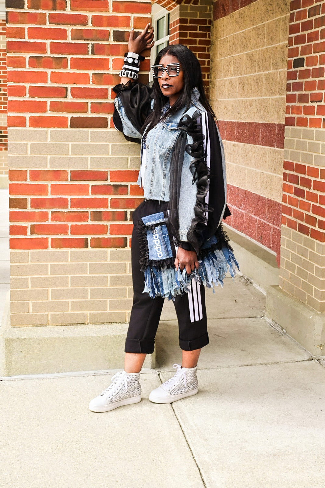The Remix Ruffle Set™ – Upcycled Street Couture