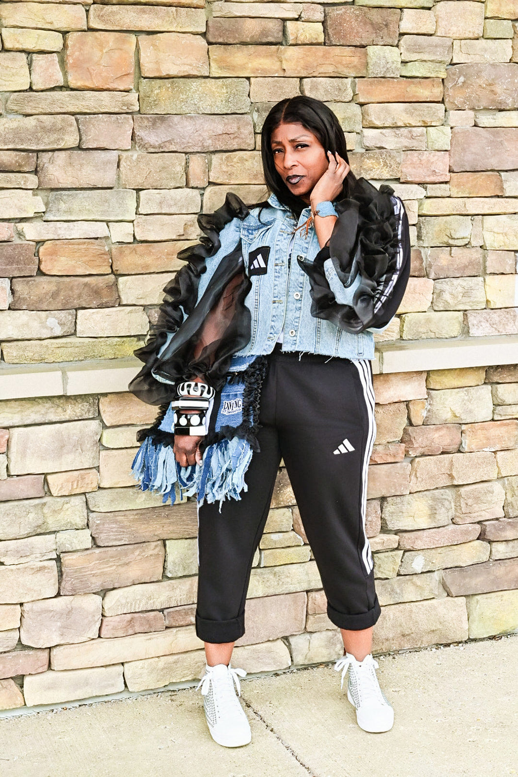 The Remix Ruffle Set™ – Upcycled Street Couture