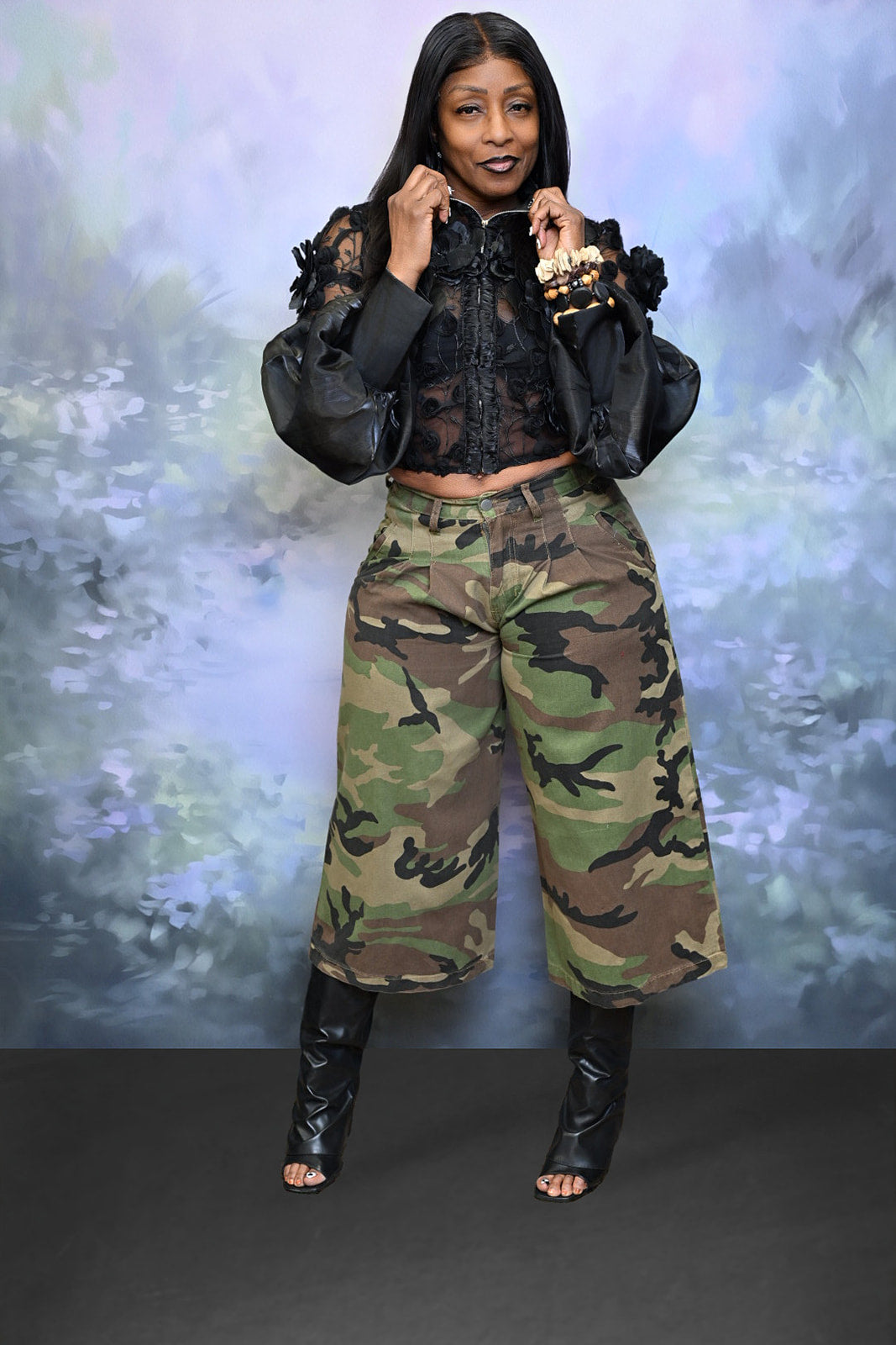 Femme Force Camo Gauchos