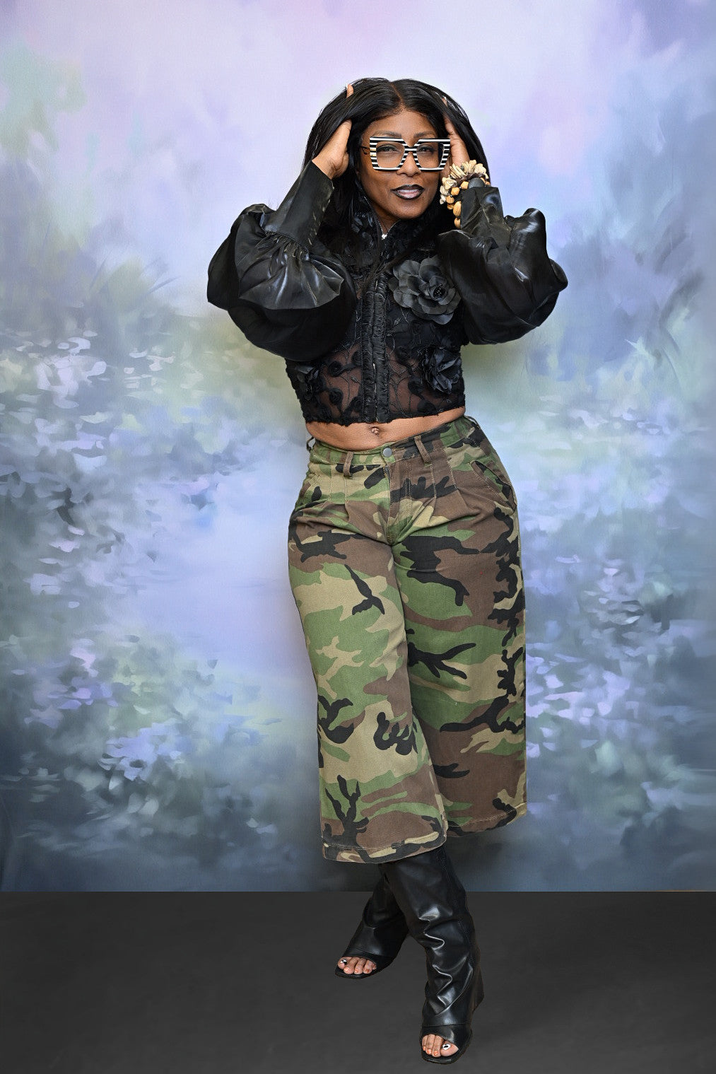Femme Force Camo Gauchos