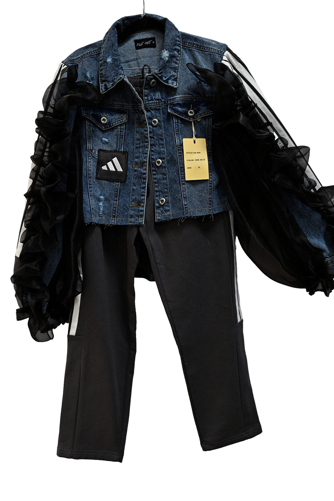 The Remix Ruffle Set™ – Upcycled Street Couture