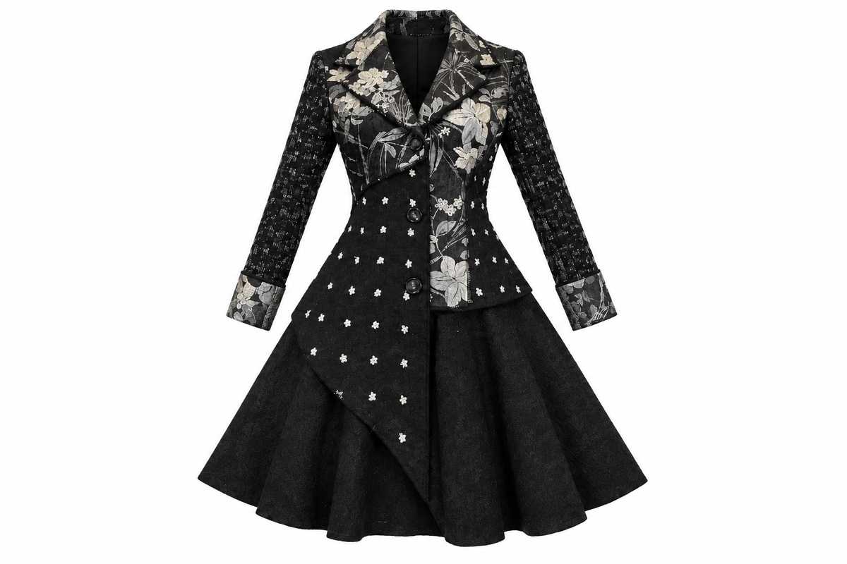 Floral Blazer Coat