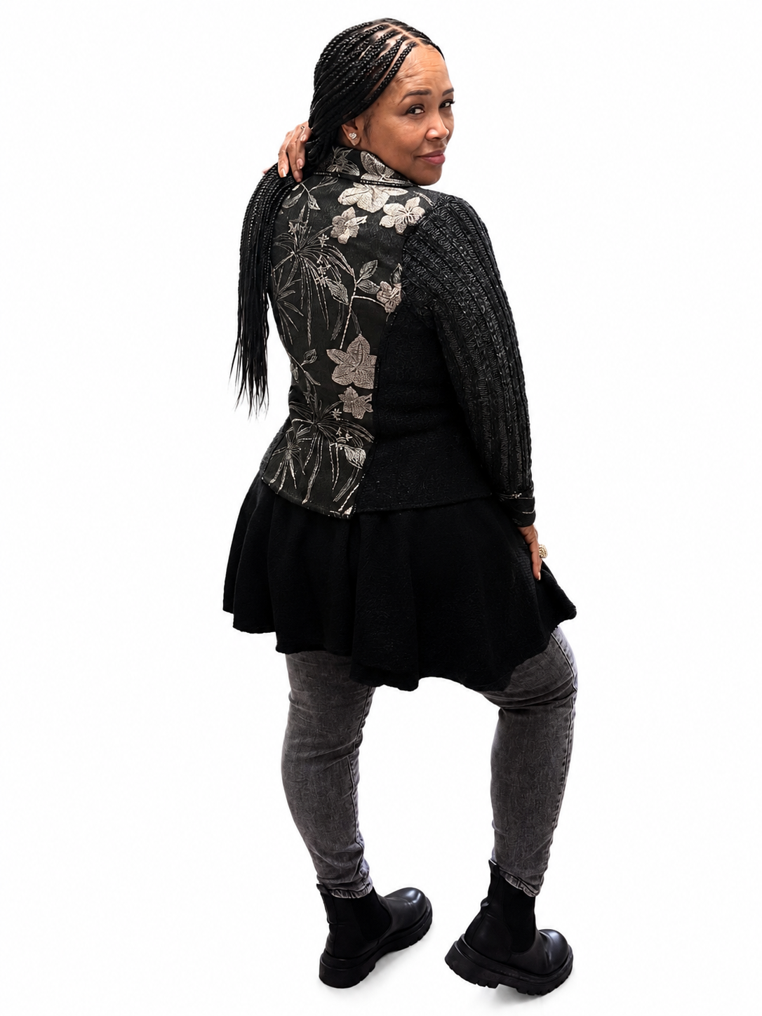 Floral Blazer Coat