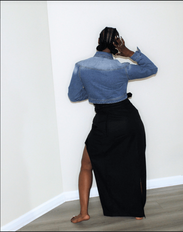 Side Effect Pocket Detailed Maxi Skirt